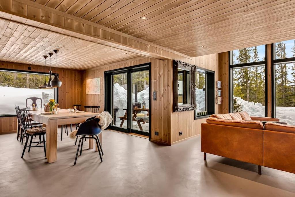 Beitostolen Peaceful Oasis. Panoramic Forest- & Mountain View. Sauna. מראה חיצוני תמונה